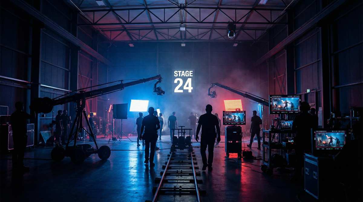 主播福利影视传媒视频制作现场